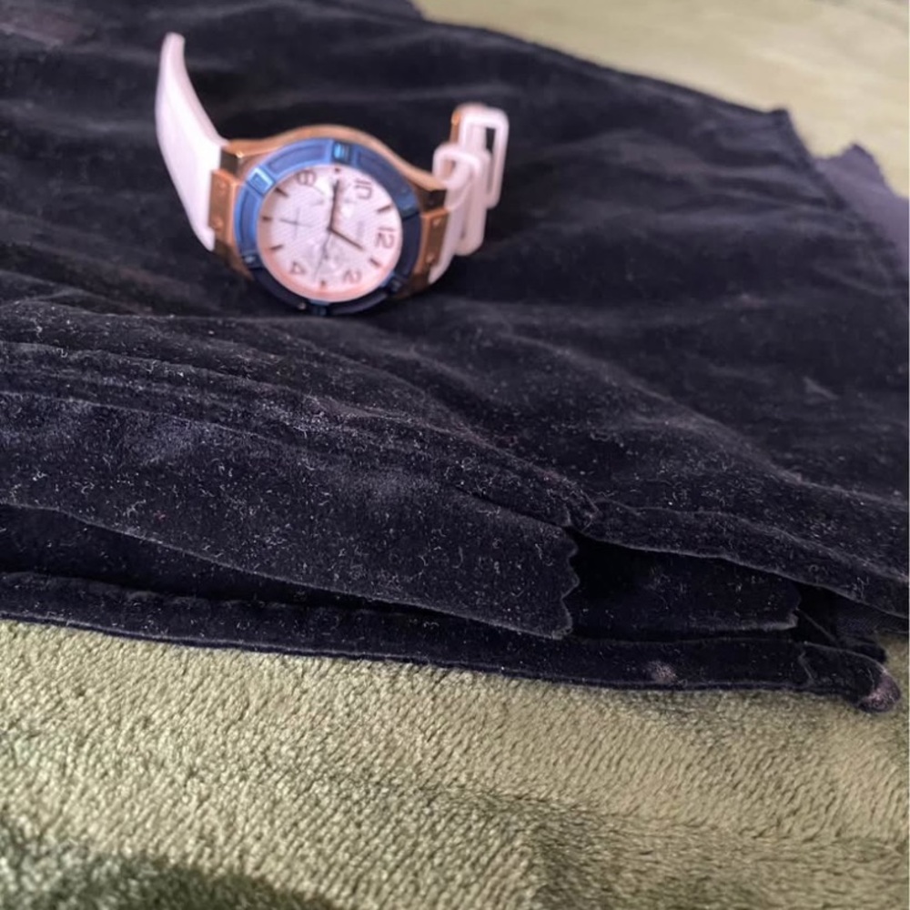 Guess Women's Watch with Blue and White Accents